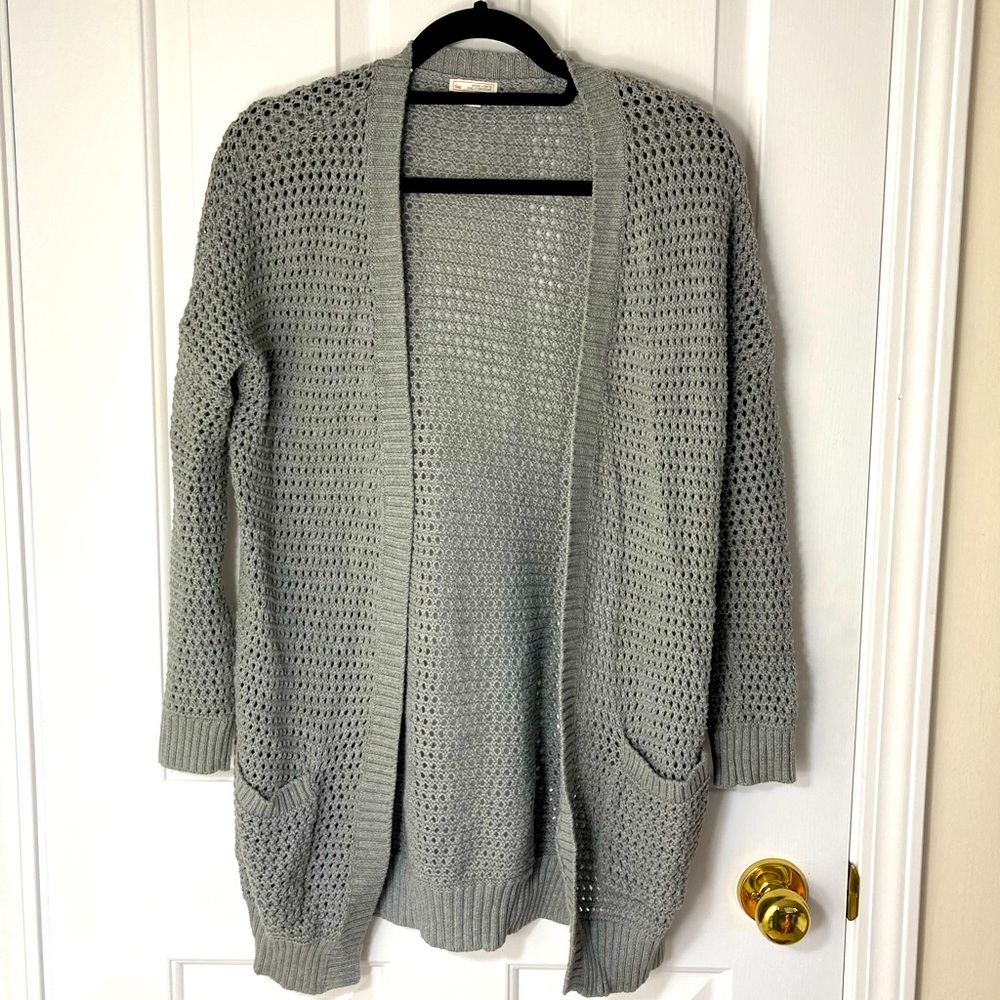 Gap Loose Knit Open Front Cardigan